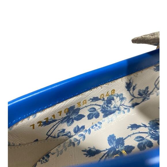 Gucci GG Lug Sole Horsebit Loafer Harald Logo Multicolor Color Block 8 - Picture 7 of 7